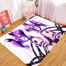 3D Hatsune Miku 732 Japan Anime Game Non Slip Rug Mat Round Elegant Carpet