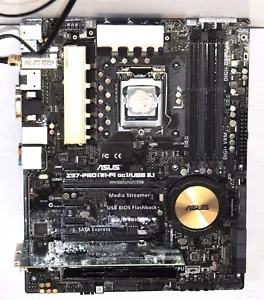 Asus Z97 Pro & WiFi - Intel I7 Video GForce GT730 16 Meg Ballistix Mem M2 256G - Picture 1 of 4