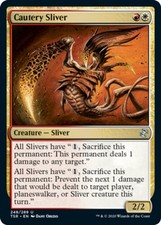 Cautery Sliver - Time Spiral Remastered - NM, English MTG Magic FLAT RATE SHIP