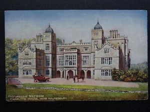 Wiltshire MALMESBURY Charlton House c1912 Postcard by Raphael Tuck - Picture 1 of 2