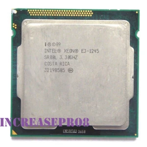 Intel Xeon E3-1225 E3-1235 E3-1245 E3-1275 LGA1155 CPU Processor - Picture 1 of 5