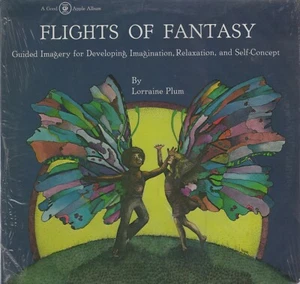 LORRAINE PLUM Flights Of Fantasy GOOD APPLE RECORDS Sealed Original Vinyl LP - Foto 1 di 2