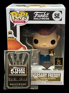 Funko Pop! Anniversary Freddy SE Diamond - mit Funko Hollywood 5 Years Of Fun Pin - Bild 1 von 13