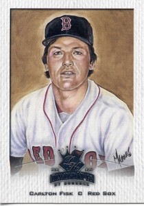 2002 Donruss Diamond King Sample Gold SE #135 Carlton Fisk