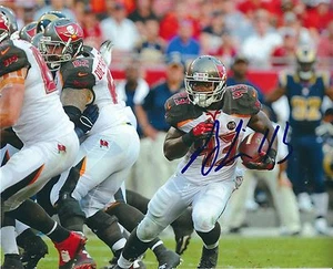 Foto autografata BOBBY RAINEY Tampa Bay Buccaneers 8x10 con certificato di autenticità - Foto 1 di 1