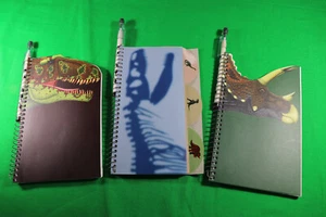 Pegatinas y bolígrafos para cuadernos de dinosaurios - Imagen 1 de 9