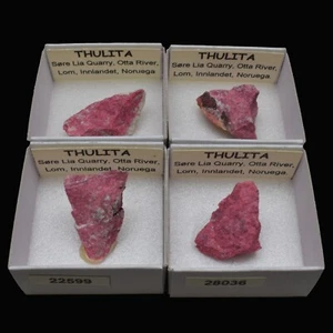 THULITA (Sore Lia Quarry, Otta River, Noruega) "ver disponibles" / Thulite - Bild 1 von 7