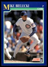 1991 Score #453 Mike Bielecki Chicago Cubs