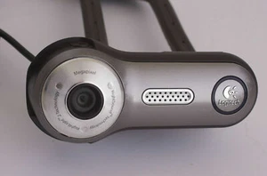 Logitech Quickcam Fusion Webcam V-UAR33 RightLight - Picture 1 of 2