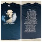 Peter Murhpy Bauhaus 2014 Lion Tour Double Sided Concert T-Shirt Goth Rock Punk