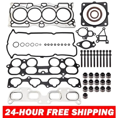 VRS Cylinder Head Gasket & Bolts for Nissan X-trail Xtrail T30 2001-2007 QR25DE - image 1 of 4