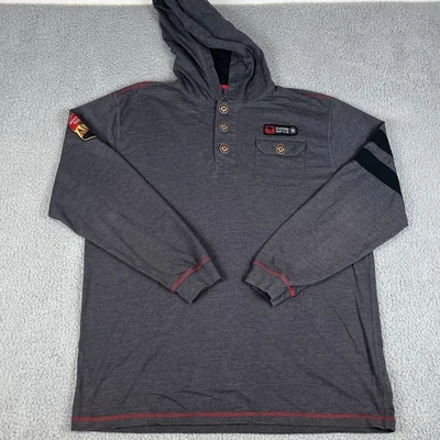 Coogi Sudadera con Capucha Para Hombres 2XL XXL Gris Pullover Aussie Gales Hunt Club Ligero Foto 1 de 4