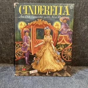 1954 Book Cinderella An Old Favorite with New Pictures Evelyn Andreas Ruth Ives - Picture 1 of 6