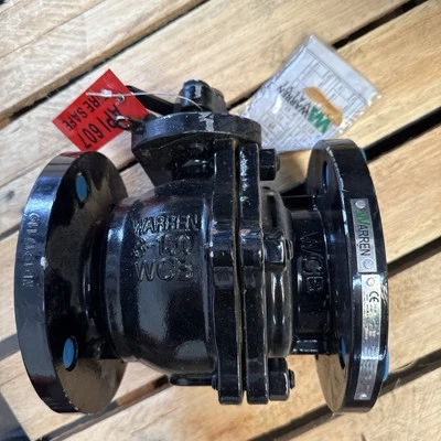 3” 150 Warren Ball Valve New Surplus 6155FS-TR WCB Nace fire Safe No Handle - Image 1 of 3