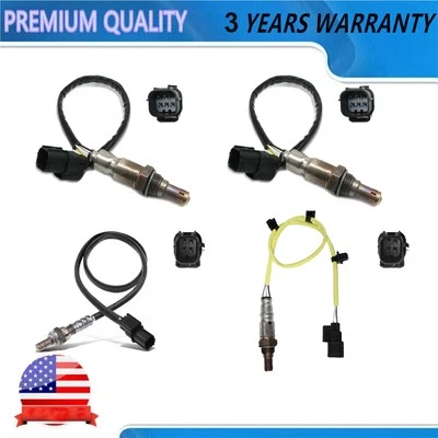 Sensor de O2 upstream+down 4 peças para 2011-2017 Honda Odyssey 3.5L Acura RL 2011 2012 - Imagem 1 de 4