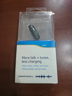 VTG Plantronics M25 In-Ear Only Headphone Headset Bluetooth Open Box Untested - Image 1 of 4