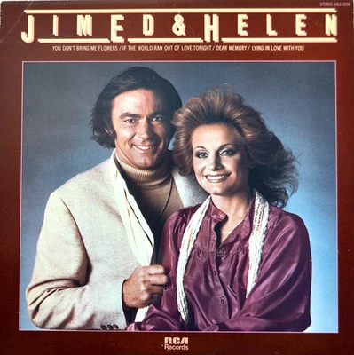 Jim Ed Brown & Helen Cornelius 'You Don't Bring Me Flowers' Vinyl LP 1979 NM/VG+ Foto 1 de 4
