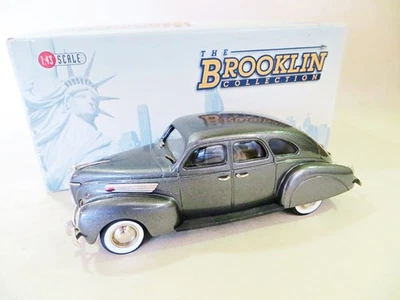 BROOKIN BRK.106 '1938 LINCOLN ZEPHYR 4 DOOR SEDAN' SILVER/GREY. 1:43. MIB/BOXED. - Image 1 of 4