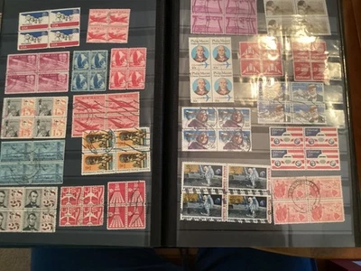 ICOLLECTZONE  US Airmail Blocks 22 diff collection VF used (B900-802) - Image 1 of 4