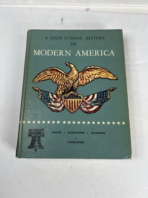 A High School History Of Modern America 1967 Boyd Shafer Hardcover Laidlaw Broth Foto 1 de 4