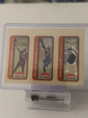 2004-05 Fleer Tradition - Dwight Howard, Shaun Livingston, Robert Swift #261 (RC - Image 1 of 2