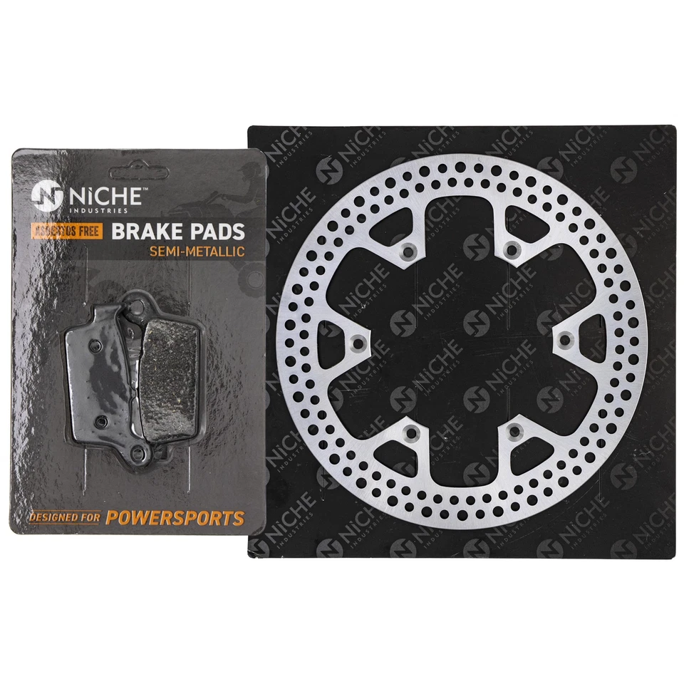 NICHE Rear Right Brake Pad Kit for Suzuki RM250 69100-36840 Semi-Metallic - Image 1 of 4