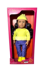 Our Generation Sola 18" Fashion Doll in Color Block Outfit NEW - Picture 1 of 7
