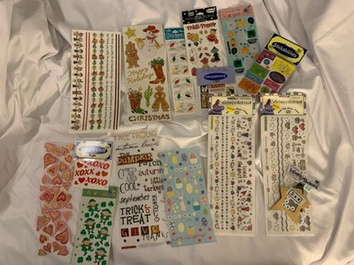 Vintage Stickers 80’s 90’s Rare Grossman Holidays Lot Mothers Fathers Acid Free - Image 1 of 4