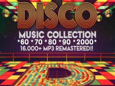 16000+ Remastered Mega Disco Retro 60-70-80-90-2000 - LEGGERE DESCRIZIONE [A16] - Immagine 1 di 4