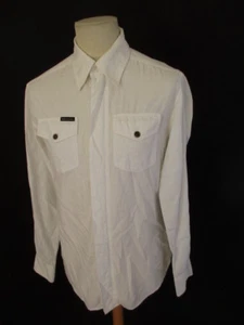 Veste légère Dolce & Gabbana Blanc Taille M à - 67% - Picture 1 of 8