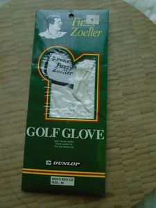 Vintage 1980's Fuzzy Zoeller Mens Golf Glove White Soft Cabretta Leather NEW - Picture 1 of 5
