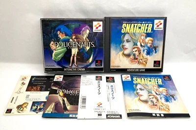 snatcher ps1 Playstation sony Japan play station ps adventure used game konami - Image 1 of 4