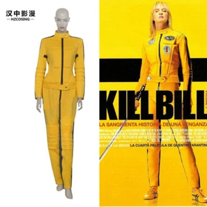 DFYM Kill Bill la Novia Disfraz Disfraz Uniforme Amarillo##100 - Imagen 1 de 10