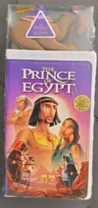 The Prince of Egypt VHS Clamshell With Camel Toy, Sealed, 1999 DreamWorks - Picture 1 of 2