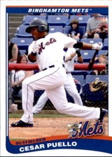 2013 Binghamton Mets Choice #5 Cesar Puello Dominican Republic DR Baseball Card