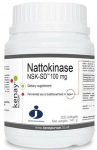 Natokinasa 100 mg, 300 cápsulas blandas - suplemento dietético - Imagen 1 de 1