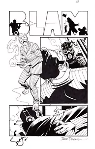 Batman: Gates of Gotham #4 Page 13 Original Art DC Comics Signed by Scott Snyder - Picture 1 of 5