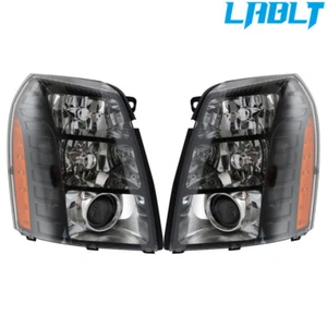 LABLT Left&Right Side Headlights Headlamps For 2007-2014 Cadillac Escalade - Picture 1 of 8
