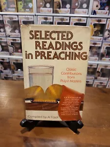 Vintage Religious Book 1970s Selected Readings In Preaching From Pulpit Masters - Picture 1 of 12