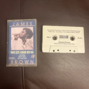 James Brown “ Papa’s Got A Brand New Bag” Cassette  - Picture 1 of 6