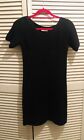Toast Classic Vintage Knitted Black Dress Size 8