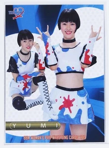 Tarjeta coleccionable de lucha libre profesional para mujer YUMI - 2019 BBM - Imagen 1 de 3