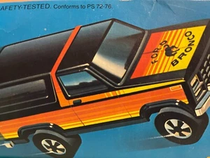 1-FLYIN-B! (RARE) ORIGINAL MATTEL HW "FLYIN BRONCO" TRACK SET W/NEAR MINT BRONCO - Picture 1 of 15