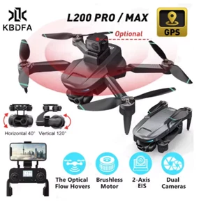 sma04 L200 PRO MAX Drone 4K Professional 2-Axis Gimbal 360° Obstacle Avoidance - Photo 1/10