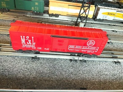 LIONEL POSTWAR 6464-525 MINNEAPOLIS & ST LOUIS (MStL) BOXCAR 1957-58 W/OB C7 - Image 1 of 4
