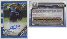 2019 Bowman Chrome Prospects HTA Choice Refractor /150 Zack Brown #CPA-ZB Auto