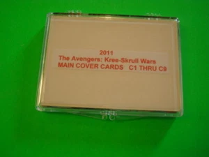 2011 The Avengers: Kree-Skrull Wars Card Chase Set C1-C9 - Imagen 1 de 3
