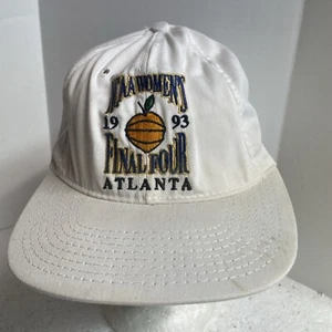 Gorra de béisbol vintage Starter Snap Back Atlanta 1993 para mujer Final Four hecha en EE. UU. - Imagen 1 de 14