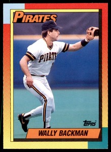 1990 TOPPS TRADED WALLY BACKMAN PITTSBURGH PIRATES #5T