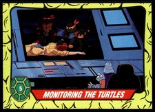 Topps Ireland  Teenage Mutant Hero Turtles (1990) Monitoring the Turtles No. 5